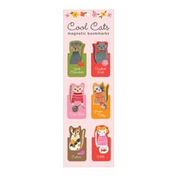Cool Cats Magnetic Bookmarks  9780735354302 Front Cover