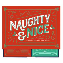 Naughty and Nice Playing Card Set