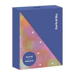 MoMA Earth and Sky Notecard Folio Box