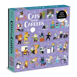 Cats with Careers 500 Piece Puzzle