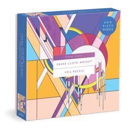 Frank Lloyd Wright Frozen Spheres 500 Piece Foil Puzzle Frank Lloyd Wright Frozen Spheres 500 Piece Foil Puzzle