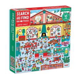 Winter Chalet 500 Pc Search and Find Puzzle