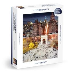 Stephen Wilkes Day to Night(tm) Washington Square Park 1000 Piece Puzzle
