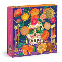 Ofrenda Del día de Muertos 500 Piece Foil Puzzle