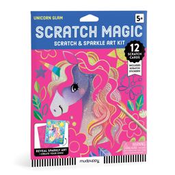 Unicorn Glam Scratch and Sparkle Art Activity Kit