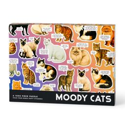 Moody Cats 1000 Piece Puzzle Moody Cats 1000 Piece Puzzle