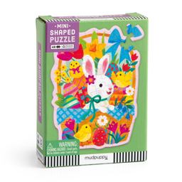 Bunny Basket 48 Piece Mini Shaped Puzzle