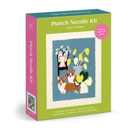 Corgi Friends Punch Needle Kit
