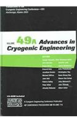 Advances in Cryogenic Engineering Advances in Cryogenic Engineering