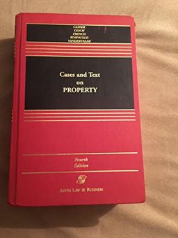 Cases and Text on Property