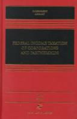 Federal Income Taxation of Corporations and Partnerships 3rd 9780735512115 Front Cover