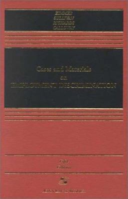Cases and Materials on Employment Discrimination