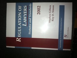Regulation of Lawyers, Statutes and Standards, 2002