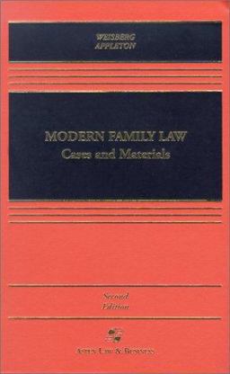 Modern Family Law Cases and Materials 2nd 9780735524002 Front Cover