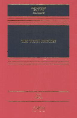 Torts Process 6th 9780735527096 Front Cover