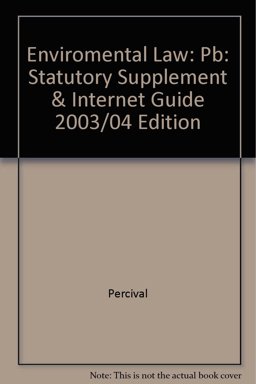 Environmental Law 2003-2004