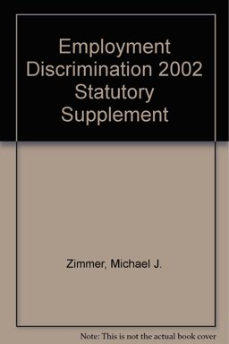 Cases and Materials on Employment Discrimination
