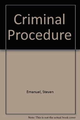 Criminal Procedure Criminal Procedure