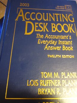 Accounting Desk Book, 2003 Edition  9780735535459 Front Cover