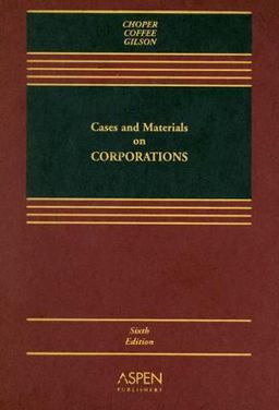 Cases and Materials on Corporations 6th 9780735539839 Front Cover