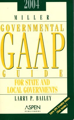 2004 Miller Governmental Gaap Guide