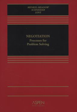 Negotiation Process for Problem Solving  9780735544413 Front Cover