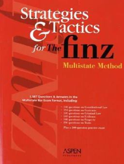 Finz Multistate Method  9780735544970 Front Cover