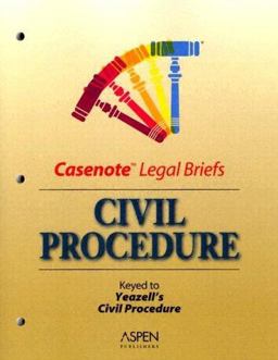 Civil Procedure Casenote Legal
