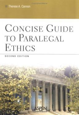 Concise Guide to Paralegal Ethics 2nd 9780735551084 Front Cover