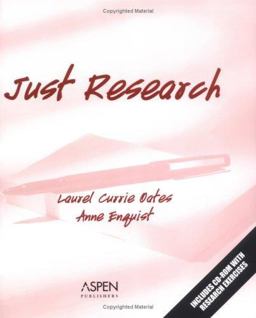 Just Research  9780735552951 Front Cover