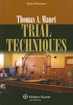 Trial Techniques 7th 9780735555594 Front Cover