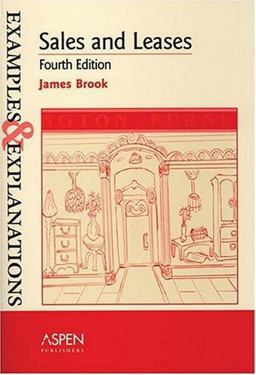 Sales and Leases 4th 9780735556058 Front Cover