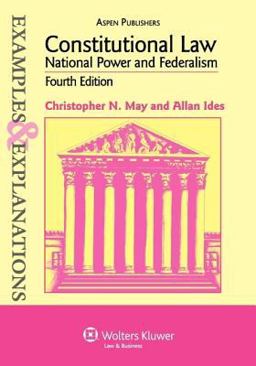 Constitutional Law National Power and Federalism 4th 9780735562110 Front Cover