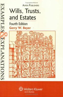 Wills, Trusts, and Estates 4th 9780735562400 Front Cover
