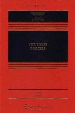 Torts Process 7th 9780735563520 Front Cover
