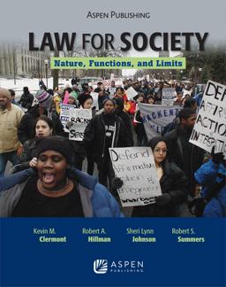 Law An Introduction for the Generalist  9780735568532 Front Cover