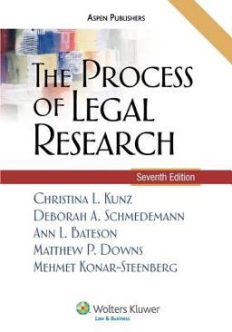 The Process of Legal Research The Process of Legal Research