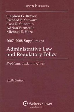 Administrative Law and Regulatory Policy Administrative Law and Regulatory Policy