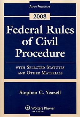 Federal Rules of Civil Procedure Statutes 2008