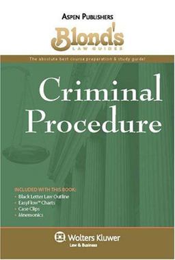 Criminal Procedure 5th 9780735573420 Front Cover
