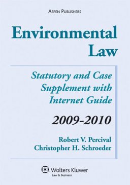 Environmental Law Statutory and Case Supp W/ Internet Grid 09-10