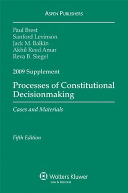 Processes of Constitutional Decisionmaking 2009
