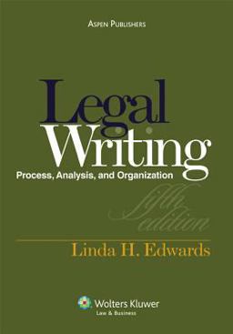 Legal Writing and Analysis 5e