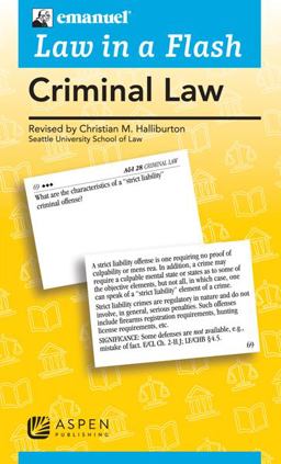 Criminal Law Liaf 2010