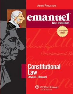 Constitutional Law Elo 2010  9780735590403 Front Cover