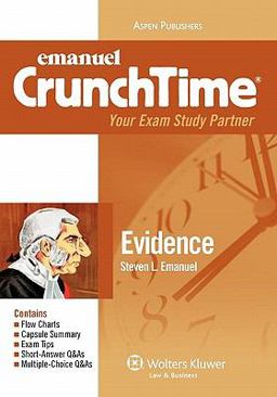 Evidence Crunchtime 2010  9780735590458 Front Cover