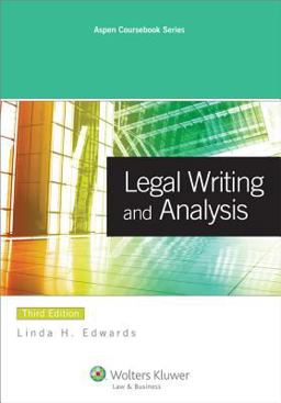 Legal Writing and Analysis