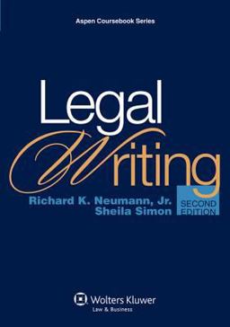 Legal Writing 2nd 9780735599949 Front Cover