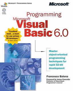 Programming Microsoft Visual Basic 6. 0