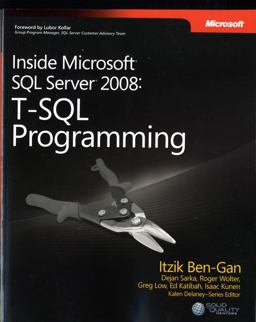 Inside Microsoftï¿½ SQL Serverï¿½ 2008 T-SQL Programming  9780735626027 Front Cover